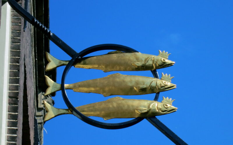 de drie vergulde haringen